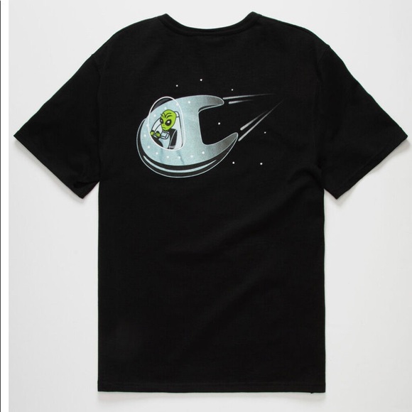 Champion Mens Large Heritage T-Shirt Globe Spaceship C Mens Sz XS New - Picture 2 of 4